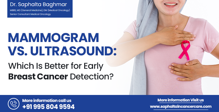 Mammogram vs Ultrasound comparison for early breast cancer detection