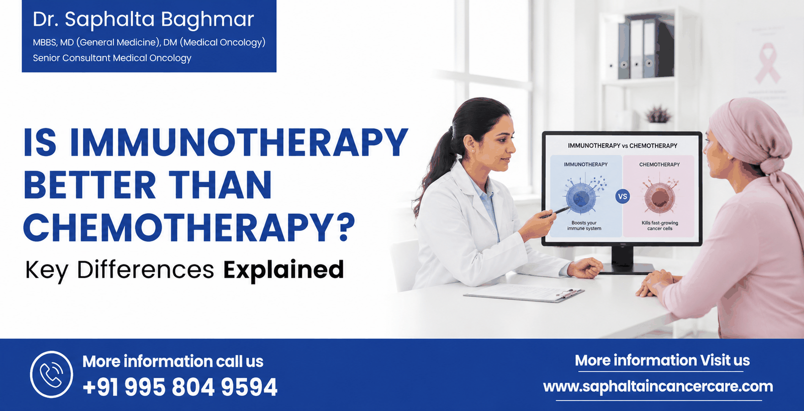 Is immunotherapy better than chemotherapy: key differences explained